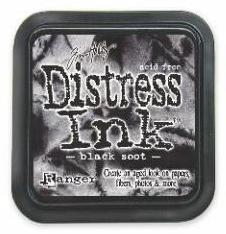 Distress Ink Pad – Black Soot – Mini