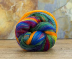 Merino Wool Top - Rainbow