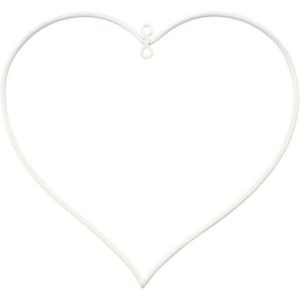 Wire Heart - White