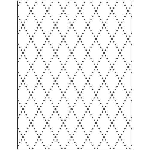 Trellis Embossing Folder - Riverside Crafts
