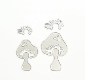 Mushrooms Craft Die- Riverside Crafts