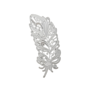 Filigree Feather Craft Die - Riverside Crafts