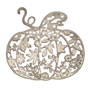 Filigree Pumpkin Cutting Craft Die - Riverside Crafts