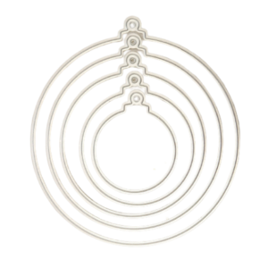 Bauble Nesting Craft Die Riverside Crafts