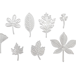 Flurry Leaves Craft Die - Riverside Crafts