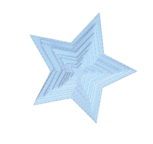 Stitched Star Craft Die - Shop Riverside Beads.