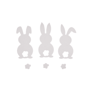Three Bunnies Craft Die - Riverside Crafts