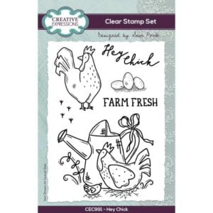 Hey Chick Stamp Set - Riverside Crafts