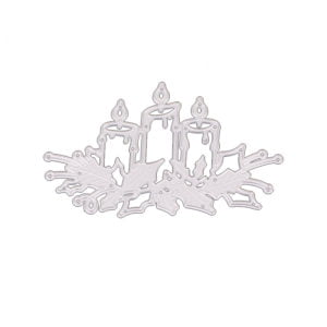 Three Candles Craft Die - Riverside Crafts