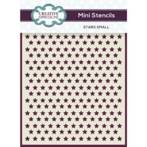 Mini Small Stars Stencil - Riverside Crafts