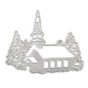 Village Church Craft Die - Riverside Crafts