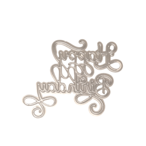 Happy Birthday Craft Die - Riverside Crafts