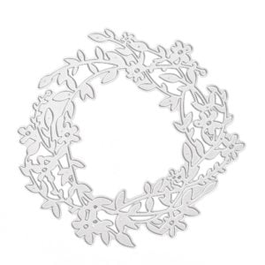 Flower Wreath Craft Die - Riverside Crafts