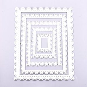 Postage Stamp Rectangle Nesting Craft Die - Riverside Crafts