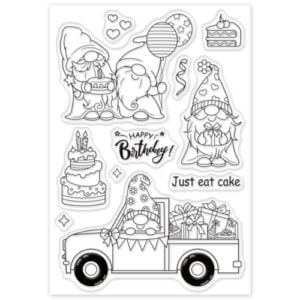 Birthday Gnomes Stamp Set Riverside Crafts