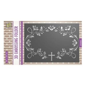 Blooming Twigs & Cross Embossing Folder