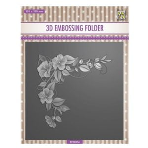 Flower Corner Embossing Folder