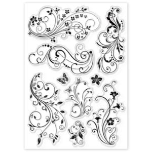 Flower Vine Stamp Set - Riverside Crafts