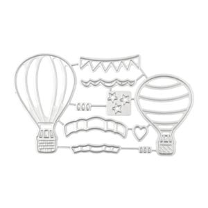 Hot Air Balloon Craft Die - Riverside Crafts