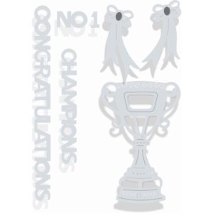 Sport Trophy Craft Die - Riverside Crafts